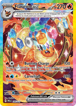 Flareon ex - Holofoil