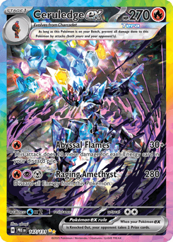 Ceruledge ex - Holofoil