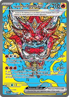 Hearthflame Mask Ogerpon ex - Holofoil