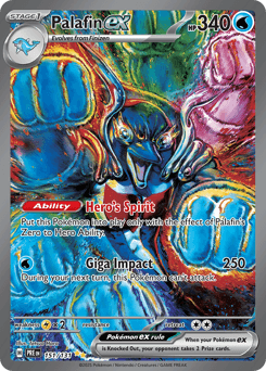 Palafin ex - Holofoil