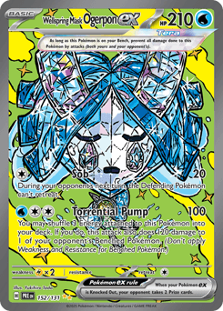 Wellspring Mask Ogerpon ex - Holofoil