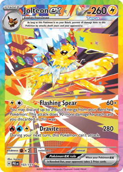 Jolteon ex - Holofoil