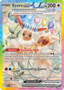 Eevee ex - Holofoil