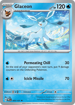 Glaceon - Reverse Holofoil