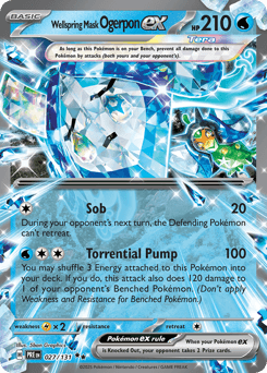 Wellspring Mask Ogerpon ex - Holofoil