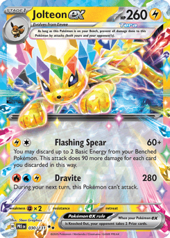 Jolteon ex - Holofoil