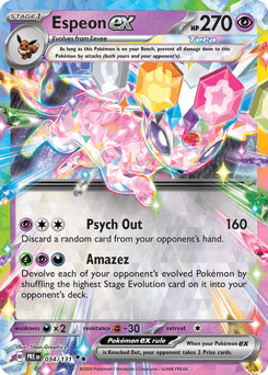 Espeon ex - Holofoil