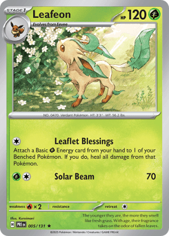 Leafeon - Reverse Holofoil