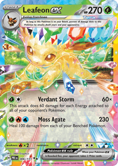 Leafeon ex - Holofoil