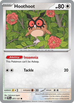 Hoothoot - Normal