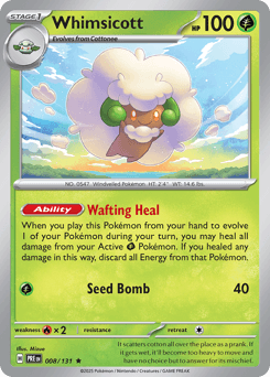 Whimsicott - Reverse Holofoil