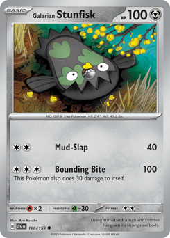 Galarian Stunfisk - Normal