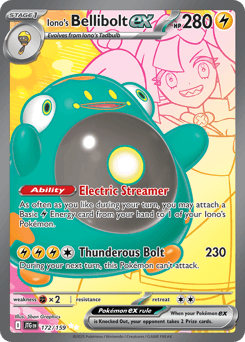 Iono's Bellibolt ex - Holofoil
