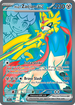 Hop's Zacian ex - Holofoil