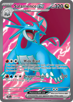 Salamence ex - Holofoil