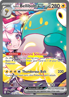 Iono's Bellibolt ex - Holofoil