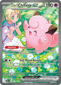 Lillie's Clefairy ex - Holofoil