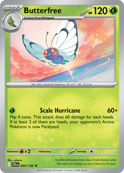 Butterfree - Reverse Holofoil
