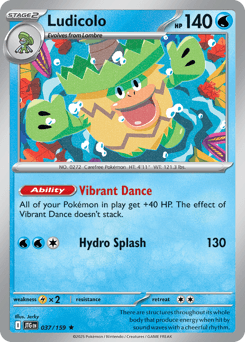 Ludicolo - Reverse Holofoil