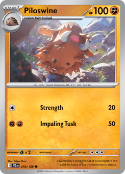 Piloswine - Normal