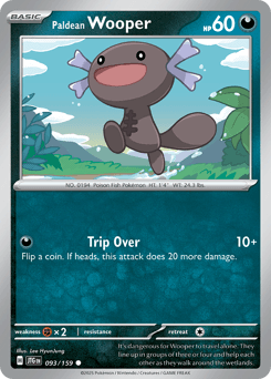 Paldean Wooper - Normal