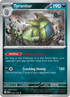 Tyranitar - Reverse Holofoil