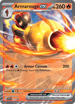 Armarouge ex - Holofoil
