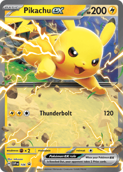Pikachu ex - Holofoil