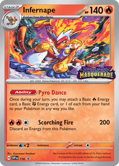Infernape - Holofoil