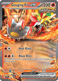 Gouging Fire ex - Holofoil