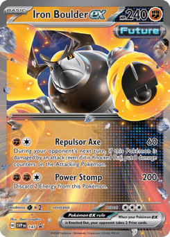 Iron Boulder ex - Holofoil