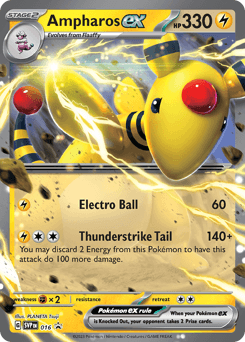 Ampharos ex - Holofoil