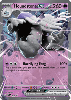 Houndstone ex - Holofoil