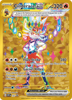 Cinderace ex - Holofoil