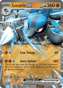 Lucario ex - Holofoil
