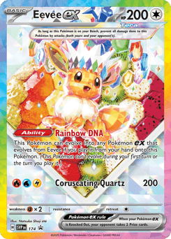Eevee ex - Holofoil