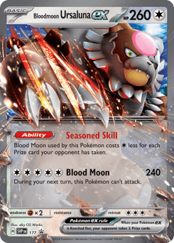 Bloodmoon Ursaluna ex - Holofoil