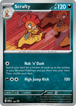 Scrafty - Holofoil