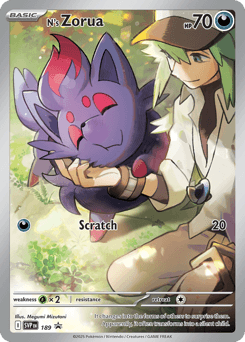 N's Zorua - Holofoil