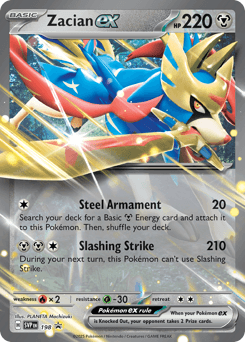Zacian ex - Holofoil