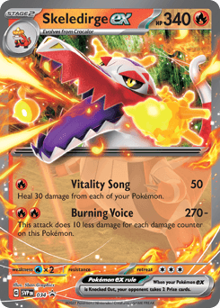 Skeledirge ex - Holofoil