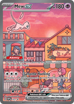 Mew ex - Holofoil