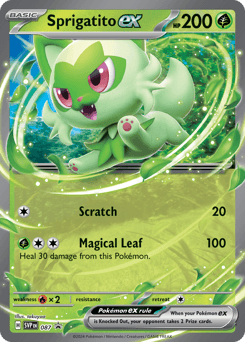 Sprigatito ex - Holofoil