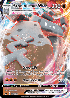 Stonjourner VMAX - Holofoil