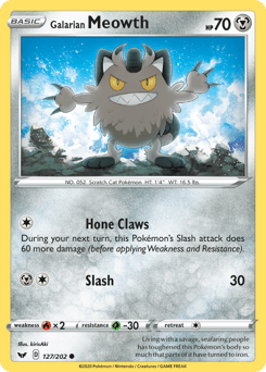 Galarian Meowth - Normal