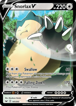 Snorlax V - Holofoil