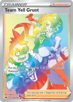 Team Yell Grunt - Holofoil
