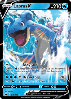 Lapras V - Holofoil