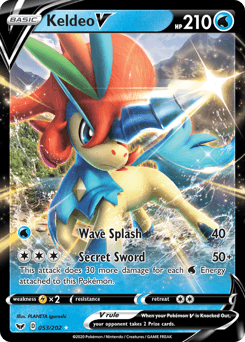 Keldeo V - Holofoil