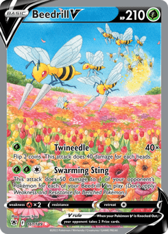 Beedrill V - Holofoil